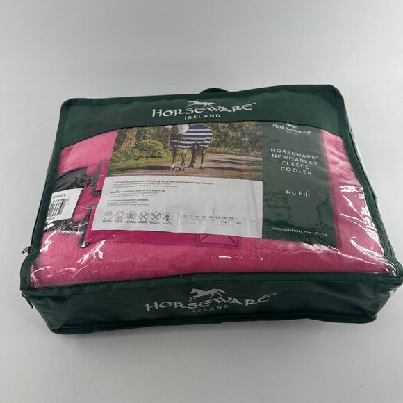 Horseware Witney Pink Newmarket Fleece Cooler Size 84 inch. New - Picture 3 of 9